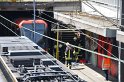 Unfall zwischen zwei KVB Bahnen Koeln Hoehenhaus Im Weidenbruch P171